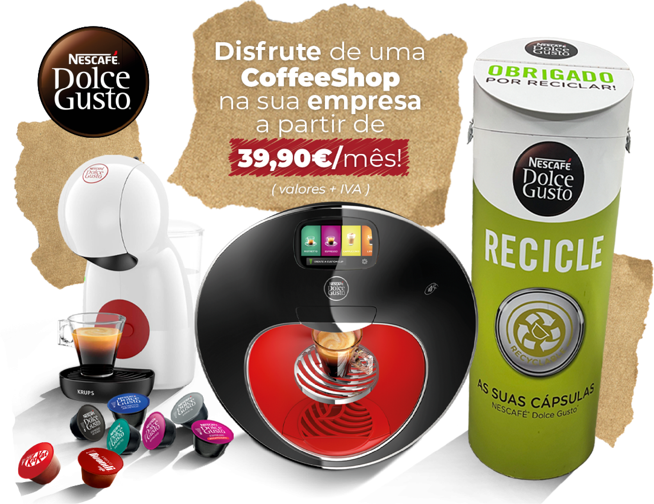 Máquina Café, Chá e Bebidas Achocolatadas.
